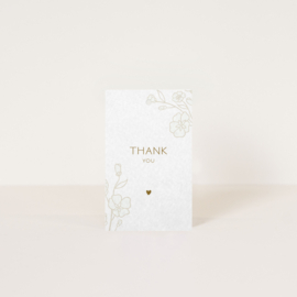 Label Thank you / 5 pieces