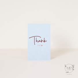 Label Thank you! / 5 pieces