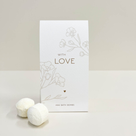 Bath bombs "With love" | 2 pieces