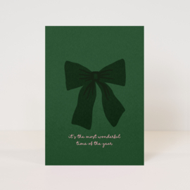 Postcard Ribbon / 5 pieces
