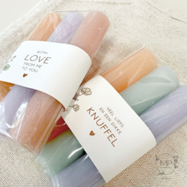 Candles 'Dikke knuffel' bright