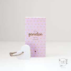 Little giftbox Genieten van de vakantie / 4 pieces