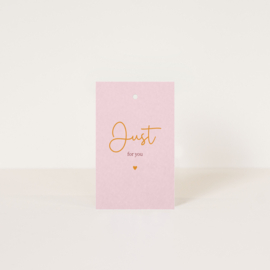 Label Just for you / 5 pieces