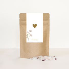 Salt heart | 4 stuks