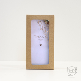 Driedflower box 'Thank you' set van 2