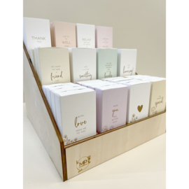 Giftbox display incl. 12x4 giftdoosjes