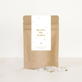 Salt Lots of love this Christmas | 4 stuks