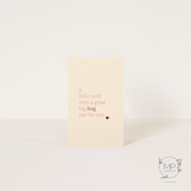 Label big hug / 5 pieces