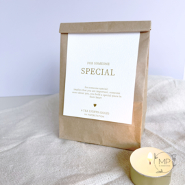 Waxinelichtjes For someone special | 2 pieces