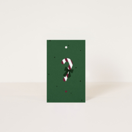 Label Candy cane / 5 pieces