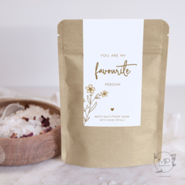 Salt Favourite person | 4 stuks