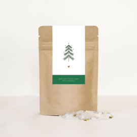 Salt Christmas tree | 4 stuks