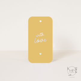 Label With love / set van 5