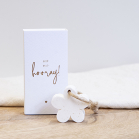 Little giftbox Hip hip hooray / 4 pieces