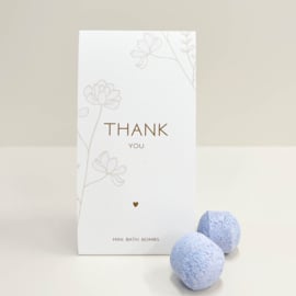 Bath bombs "Thank you" | 2 pieces
