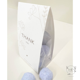 Bath bombs "Thank you" | 2 pieces