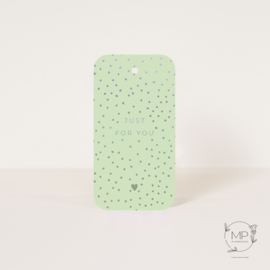 Label Just for you / set van 5