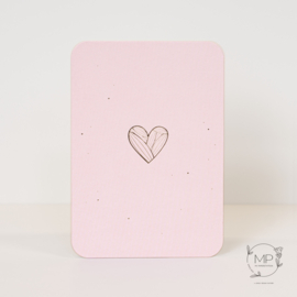 Postcard Heart / set van 5