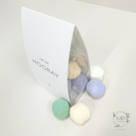 Bath bombs Hooray | 2 pieces