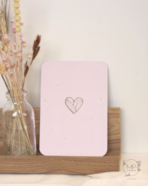 Postcard Heart / set van 5