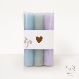 Candles 'Heart' bright