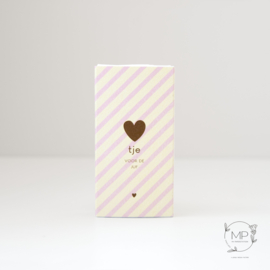 Little giftbox Hartje voor de juf / 4 pieces