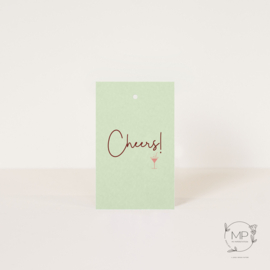 Label Cheers! / 5 pieces
