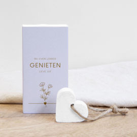 Little giftbox Lekker genieten lieve juf / 4 pieces