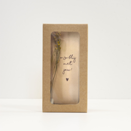 Little Box Dried Flower "O zo blij met jou" set van 2