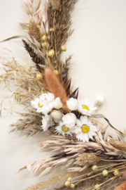 Dried Flower Wreath half deco Rox