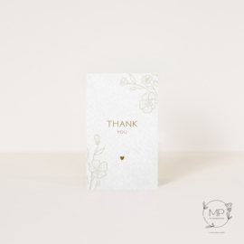 Label Thank you / 5 pieces