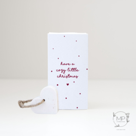 Little giftbox Have a cozy little Christmas / 4 pieces