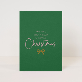 Postcard Cozy Christmas / 5 pieces