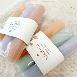 Candles 'Dikke knuffel' bright