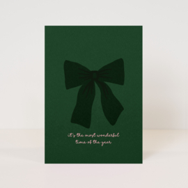 Postcard Ribbon / 5 pieces