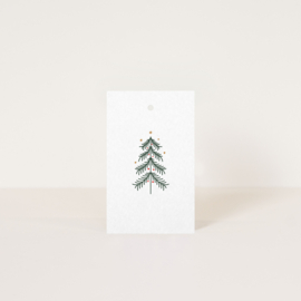 Label Christmas tree / 5 pieces