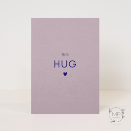 Postcard Big hug / 5 pieces