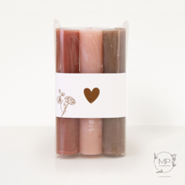 Candles heart