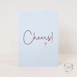 Postcard Cheers! / 5 pieces