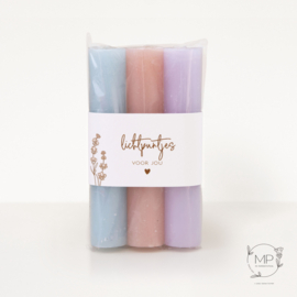 Candles 'Lichtpuntjes voor jou' bright