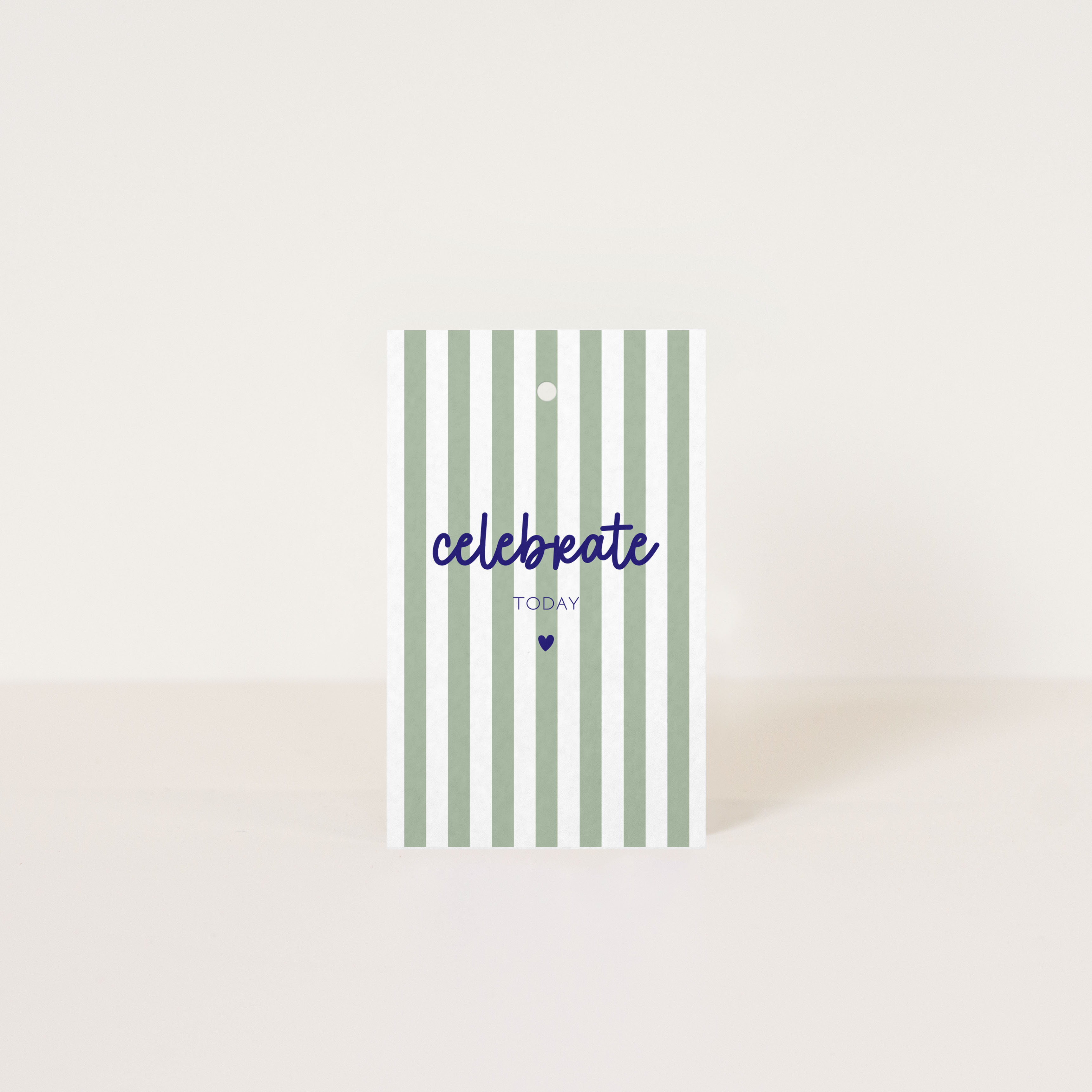 Label Celebrate today  / 5 pieces