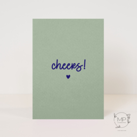 Postcard Cheers! / 5 pieces
