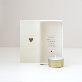 Light in a box hartje / 4 pieces