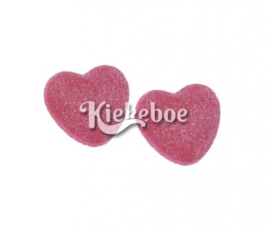 Vidal box filled Strawberry Shiny Hearts  (250 gram)