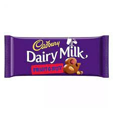Cadbury Dairy Milk Fruit & Nut 110 gr.