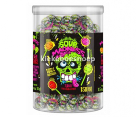 Sour Madness Sour Pops 10 gr. lollies (10 stuks)