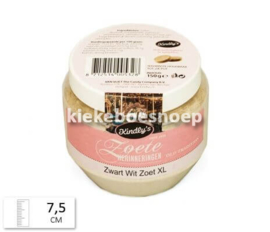 Pot zwart wit zoet XL 150 gram