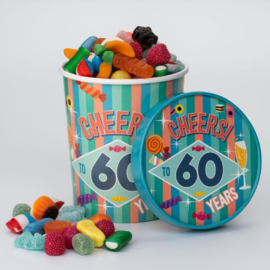 Candy Bucket 60 jaar
