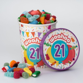 Candy Bucket 21 jaar