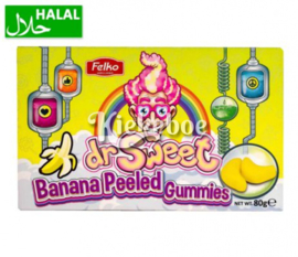 Dr. Sweet Peeled Banana Gummies 80 gr.